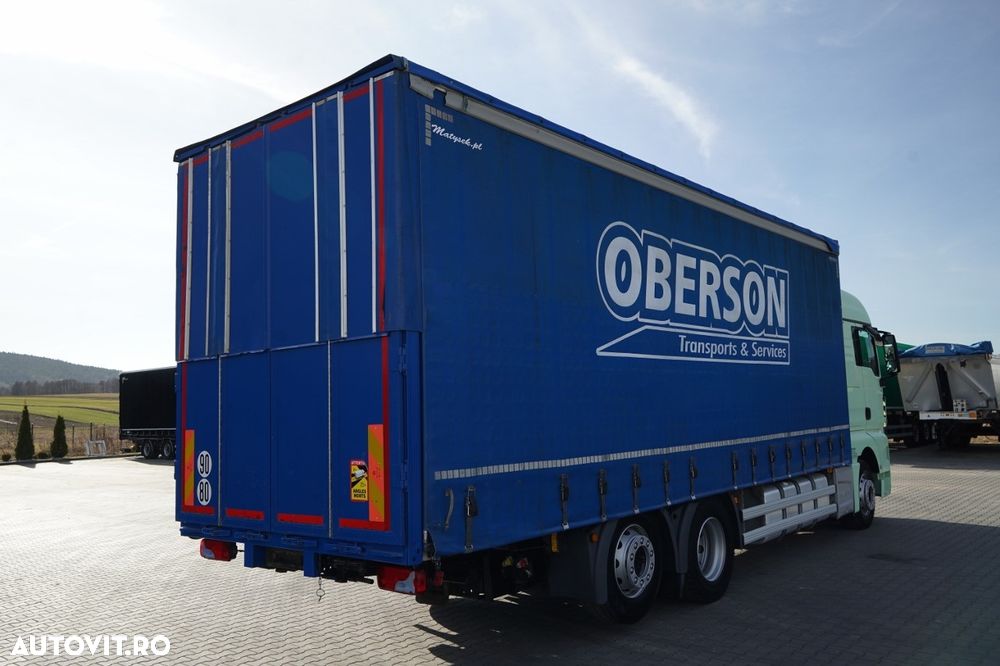 MAN TGX 26.460 / 120 M3 / 6x2 / SOLO /  AXĂ RIDICATĂ / AXĂ DIRECȚIE / - 4