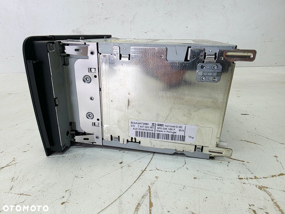 RADIO CD AUDI CONCERT AUDI A3 8P LIFT 2 DIN 8P0035186P - 7