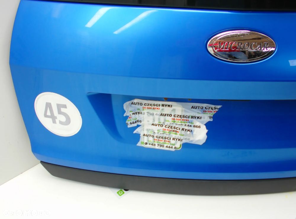 Microcar M.GO Klapa bagażnika 2008 - 4