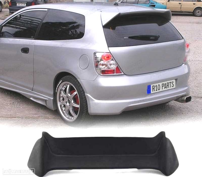 AILERON SPOILER TRASEIRO HONDA CIVIC LOOK TYPE R EP2 03-06 - 2