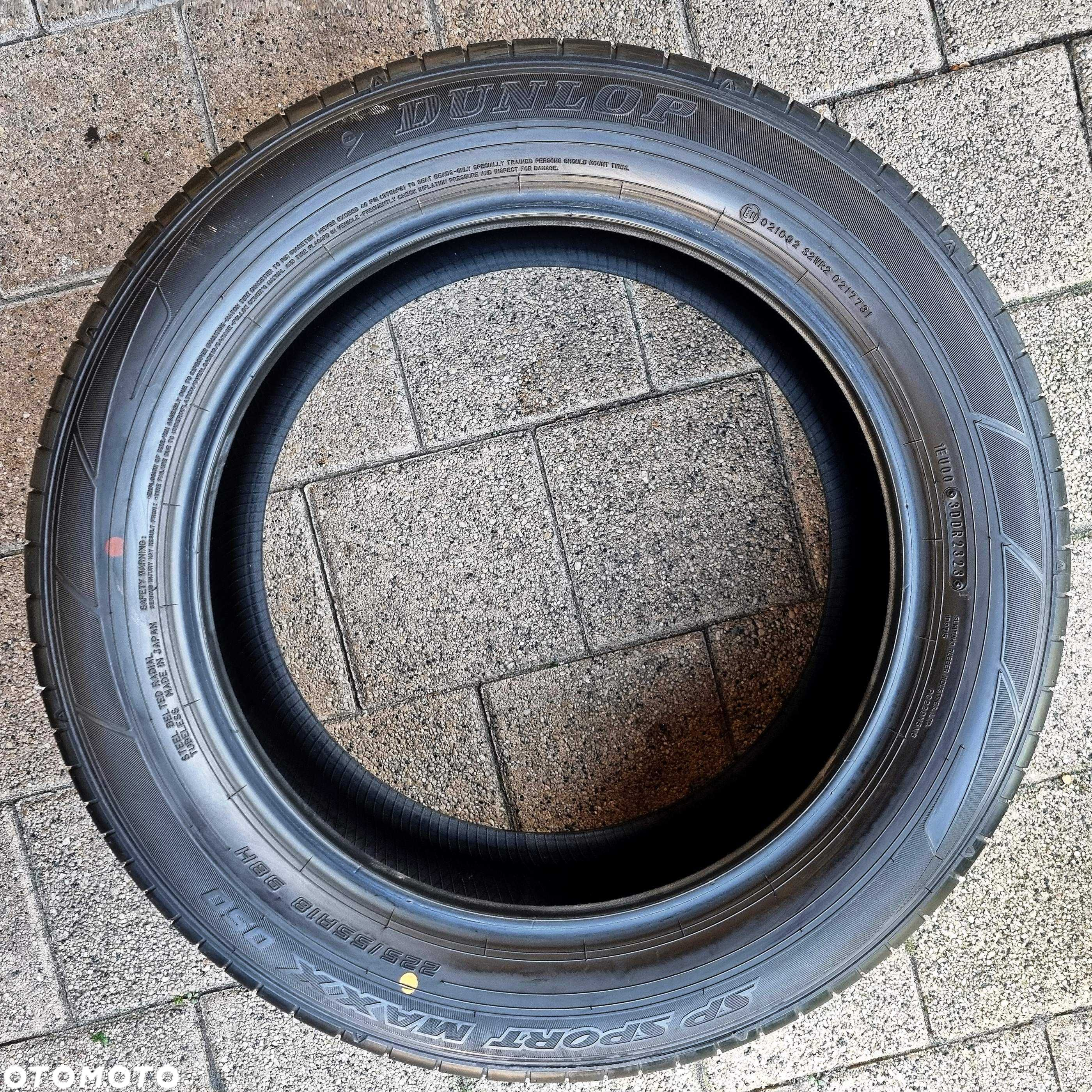 Dunlop SP Sport Maxx 050 225/55R18 98H Japan Rok 2023.23 - Nowe - 7