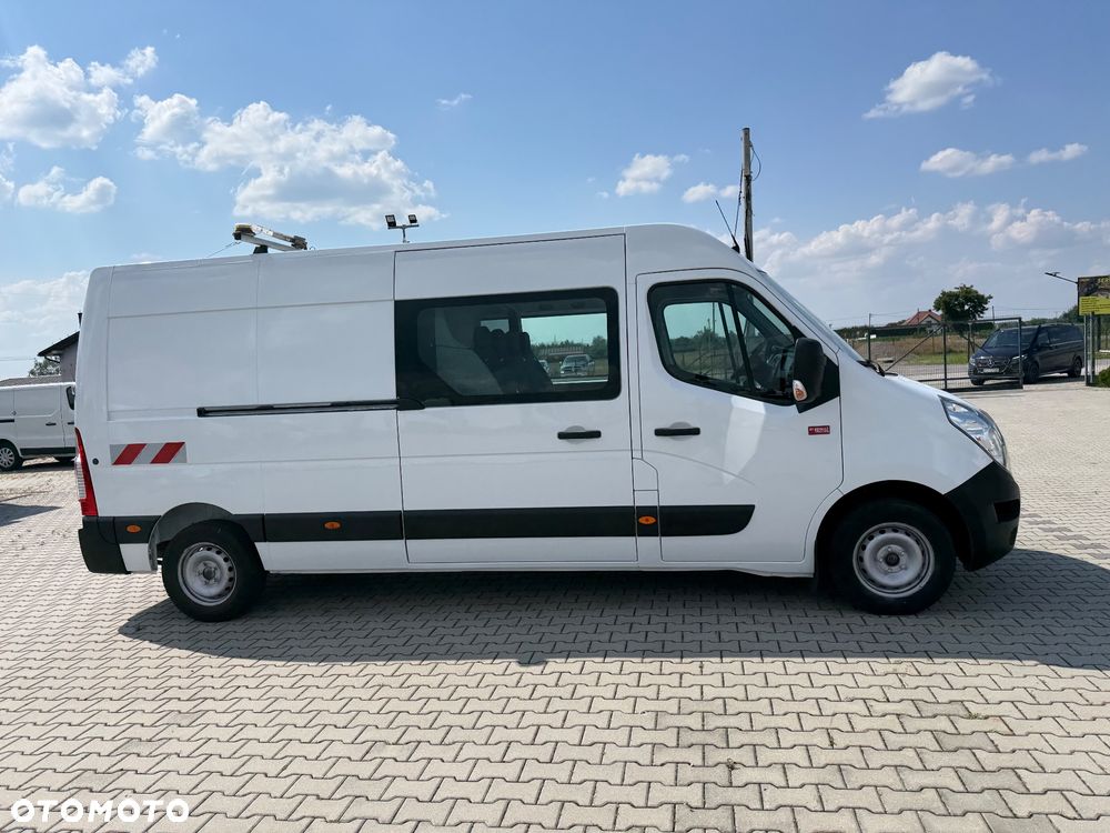 Renault MASTER 125 / BRYGADÓWKA / DOKA / 7 MIEJSC / NISKI PRZEBIEG / HAK / L3H2 / Z FRANCJI / STAN BDB / / / - 4