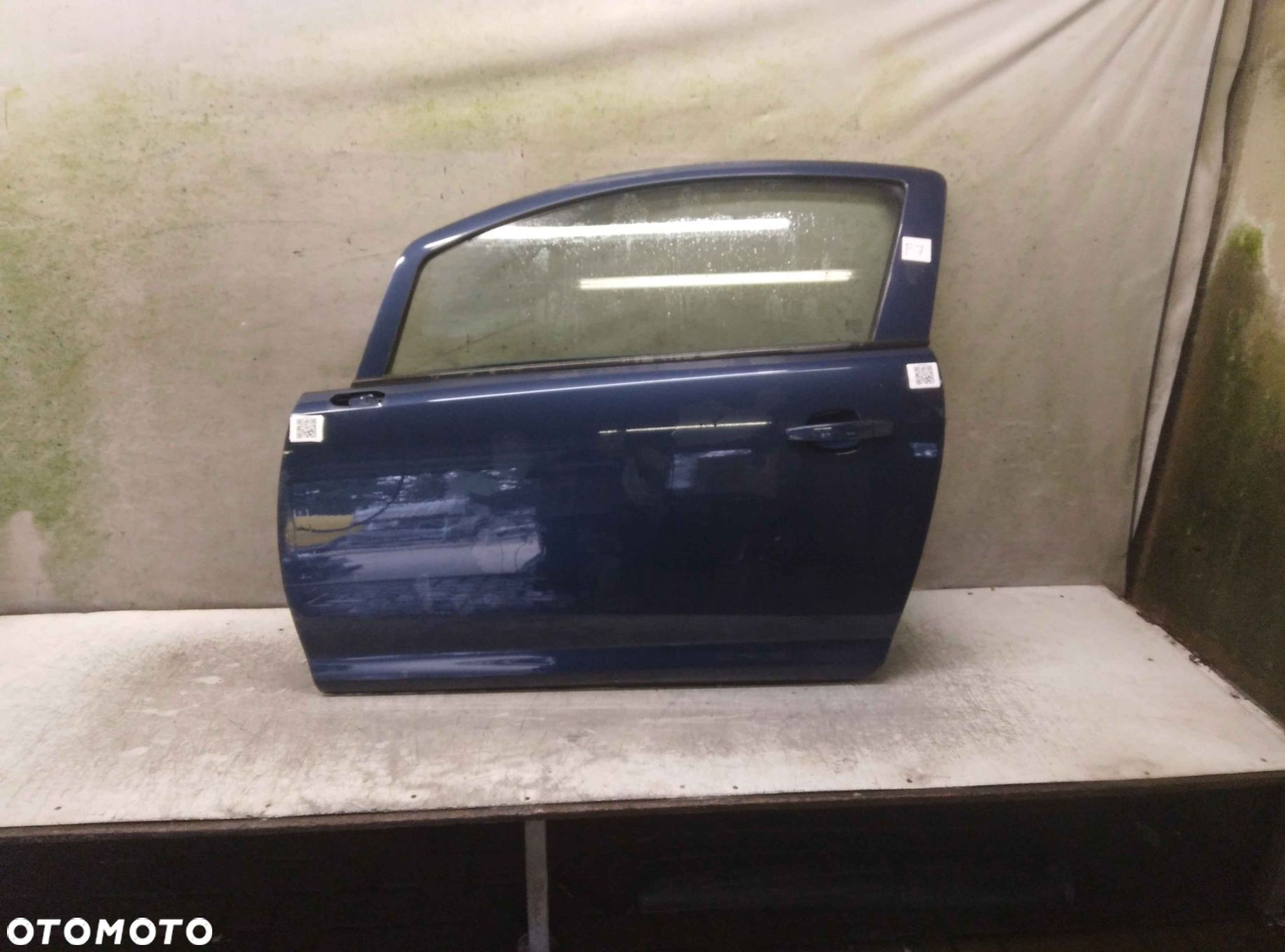 / DRZWI PRZÓD PRZEDNIE LEWE OPEL CORSA D 3D 3 DRZWI Z22A GRANAT - 1