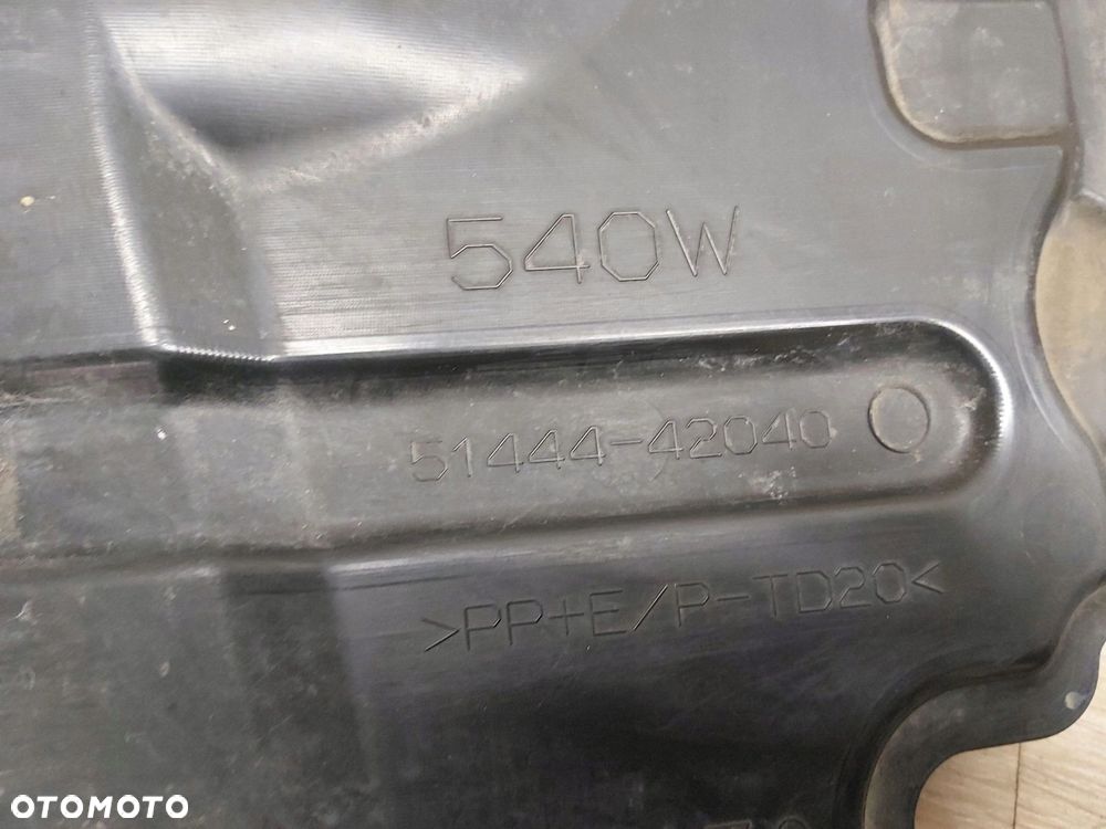 Toyota Rav4 IV XA40 13-18r osłona silnika dolna lewa 51444-42040 - 10