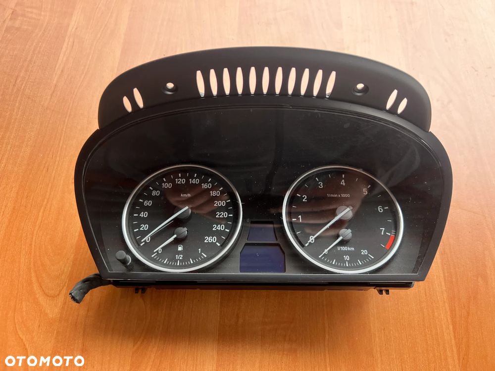 LICZNIK ZEGARY BMW E60 E61 62119177255 - 3