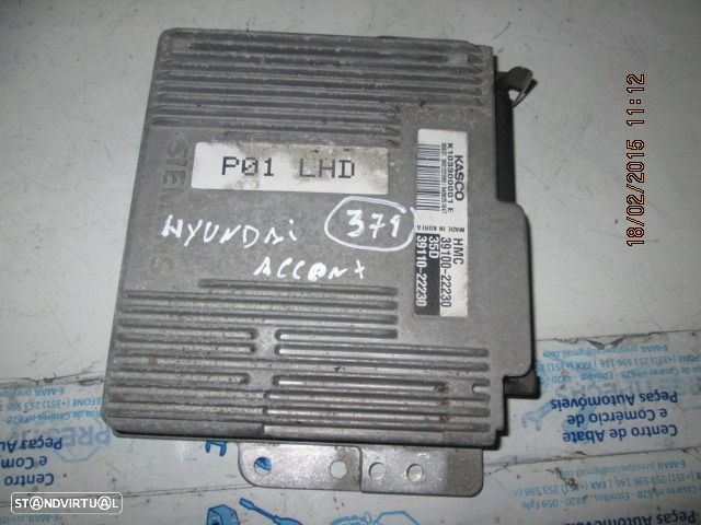 Centralina 39100 22230 39110 22230 HYUNDAI ACCENT 1998 1,5 SIEMENS HYUNDAI ACCENT 1 1998 1.3I 84CV 4P VERMELHO - 1