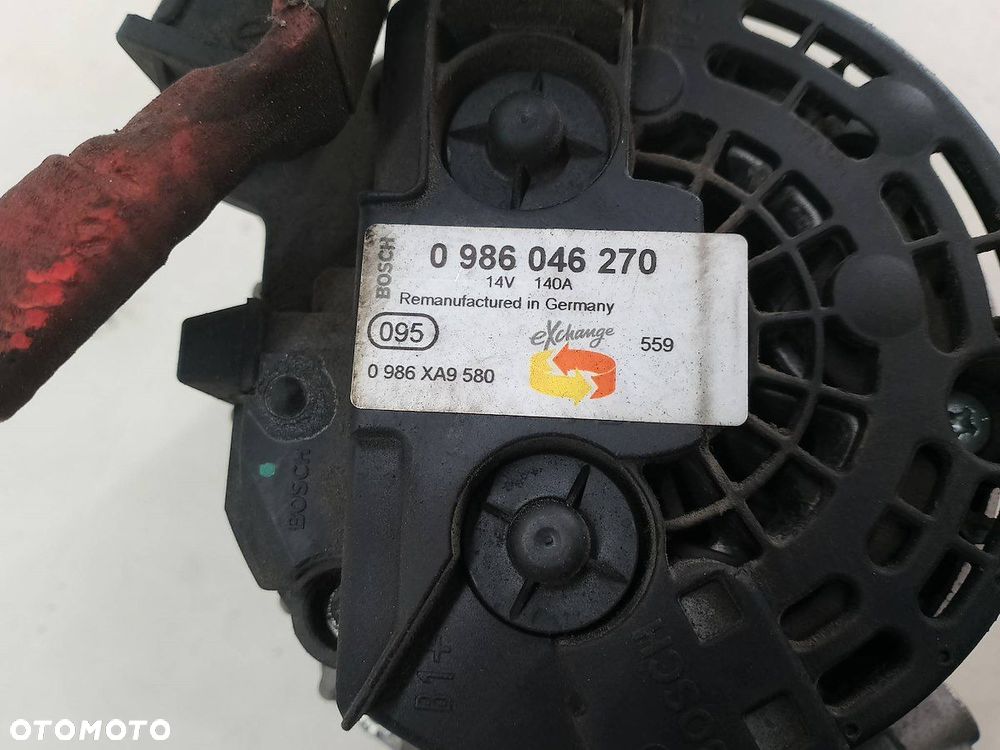 ALTERNATOR BMW E87 0986046270 0986XA9580   1.6 16V 116i - 4