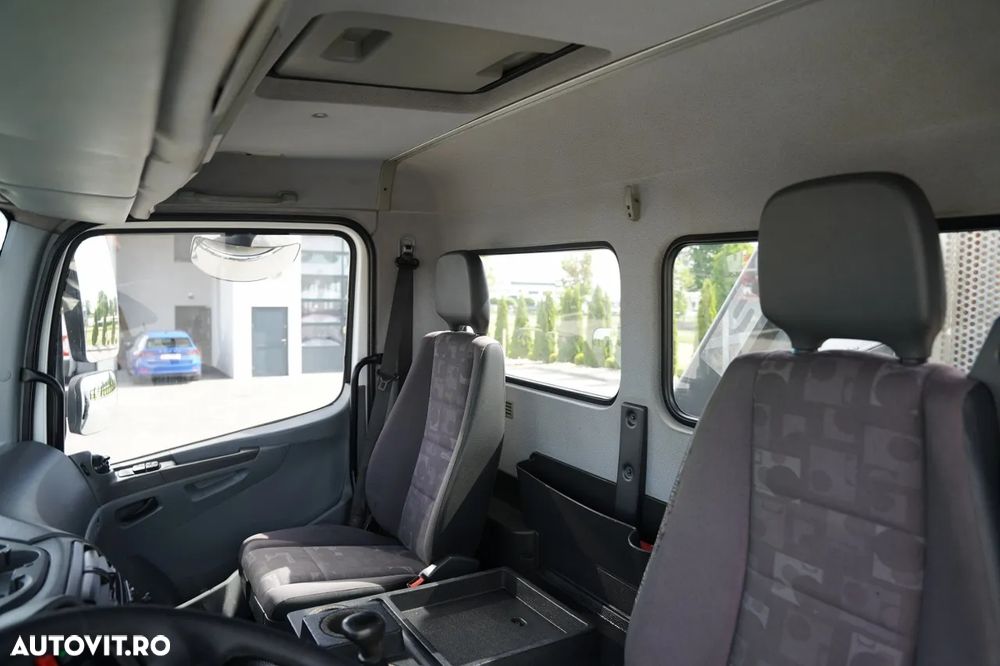 Mercedes-Benz AXOR 1833 / 4x2 / BASCULATOR 3 LATE + HDS HIAB 122 / HYDROBRA / MANUAL / - 29
