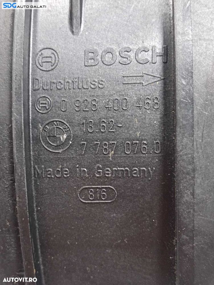 Debitmetru Aer BMW Seria 5 E39 525 2.5 D 120KW 1998 - 2003 Cod 0928400468 7787076 [M4921] - 4
