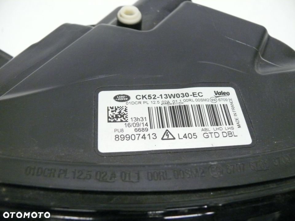 LAMPA PRZEDNIA LEWA RANGE ROVER VOGUE L405 2014 16 PIN BIXENON EU - 5