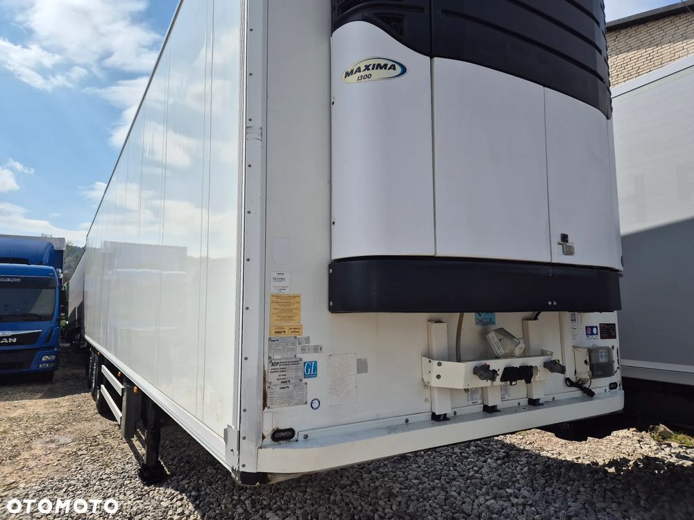 Schmitz Cargobull CARRIER MAXIMA 1300 / WINDA / DOPPEL STOCK / ŚCIANA GRODZIOWA / BELKI / PODNOSZONA OŚ / z Niemiec / TOP STAN 2011/ CARRIER CHŁODNIA CHLODNIA LODÓWKA PODWÓJNY ZAŁADUNEK PIĘTROWA - 24