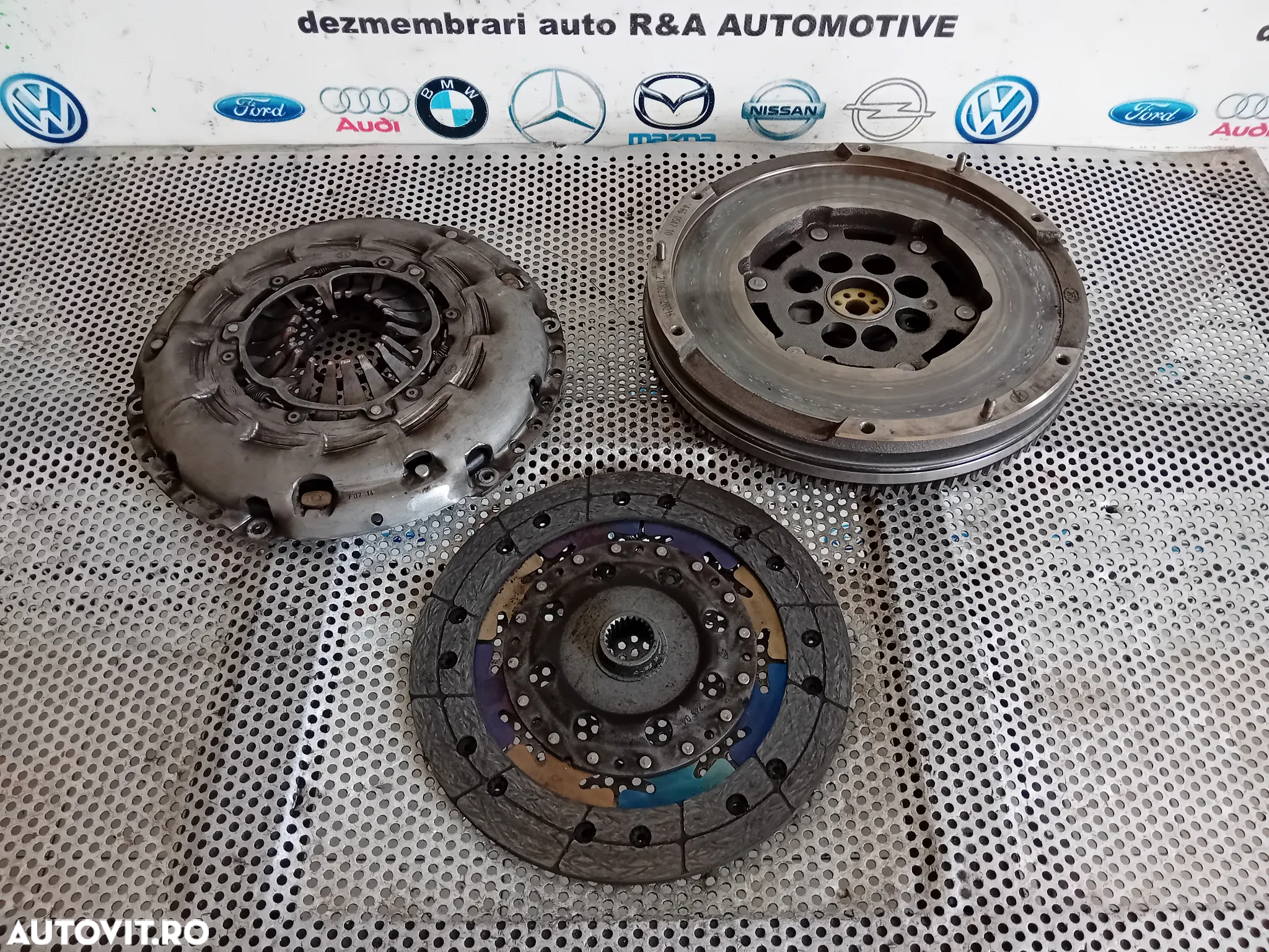 Kit Ambreiaj Volanta Masa Dubla Kia Sportage hyundai IX35 2.0 Crdi D4HA 6+1 2010-2015 Sub 10.000 Km - 3