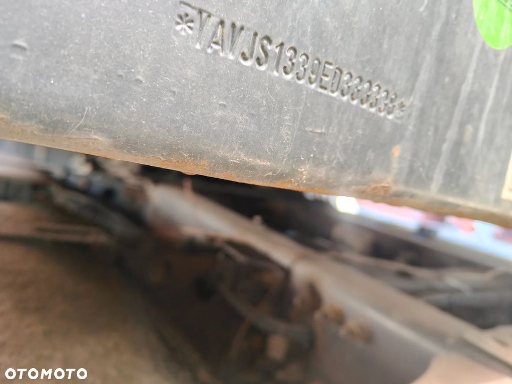 Schwarzmuller Dach podnoszony 280 - 290 standard # oś podnoszona 385/65r22.5 - 8
