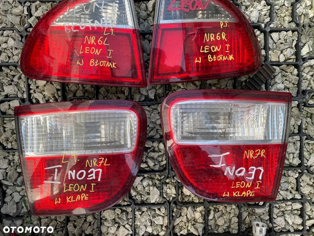 SEAT LAMPY TYŁ TYLNE PRAWE LEWE - 8
