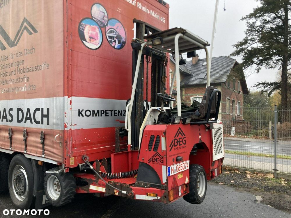 Scania Scania G320 Wózek PALFINGER Firanka Plandeka plandeka Moffett 2012 - 6