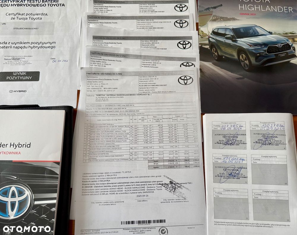 Toyota Highlander 2.5 Hybrid Executive - 34