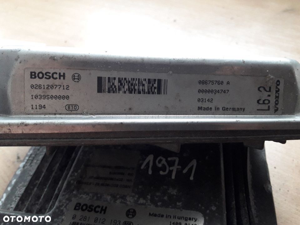 STEROWNIK KOMPUTER VOLVO S60  V70  0261207712 - 3