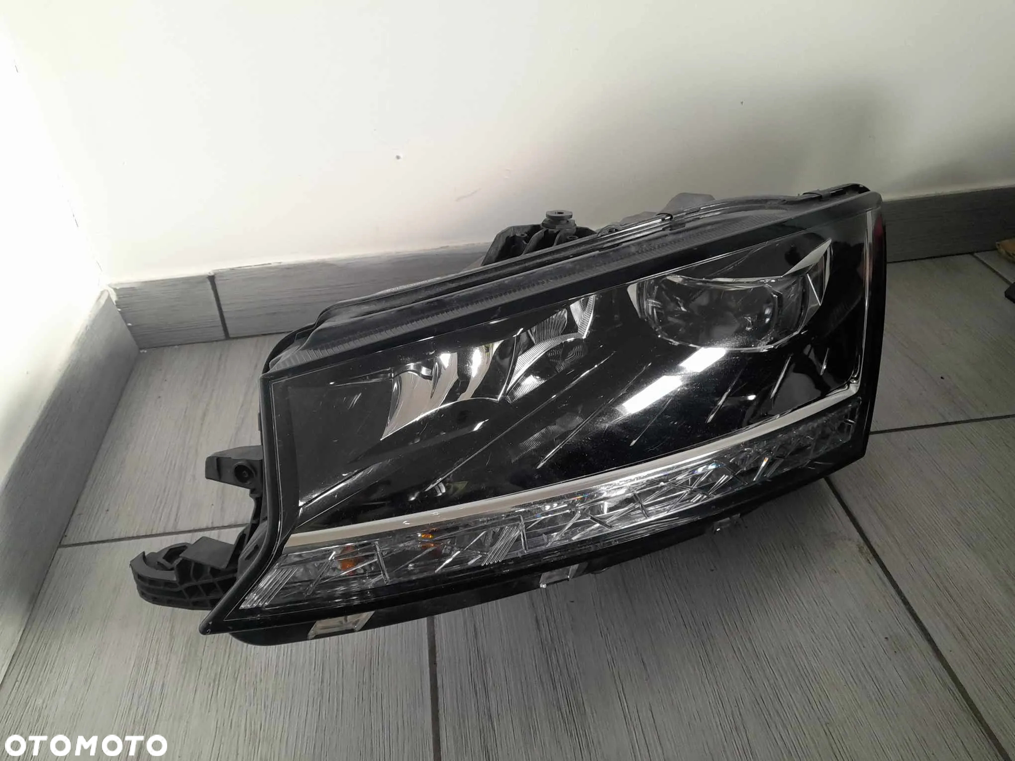 LAMPA PRZEDNIA PRZÓD LEWA SKODA FABIA III LIFT FULL LED 6v1941015f MODUŁ - 3