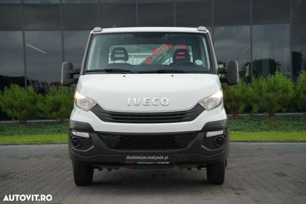 Renault MAXITY 140 DXI / BASCULATOR / + HDS FASSI F22A / CAPACITATE DE RIDICARE 995 KG / ATRACȚIE 5,5 M / IMPORTAT - 14