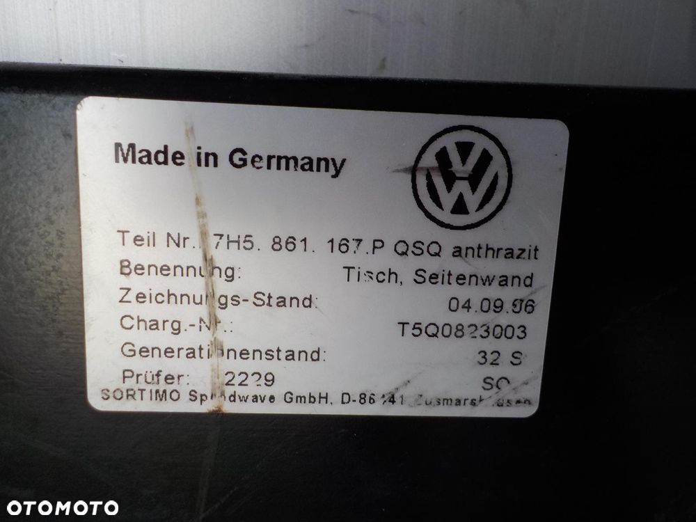 VW T5 MULTIVAN PÓŁKA STOLIK SKŁADANY - 5