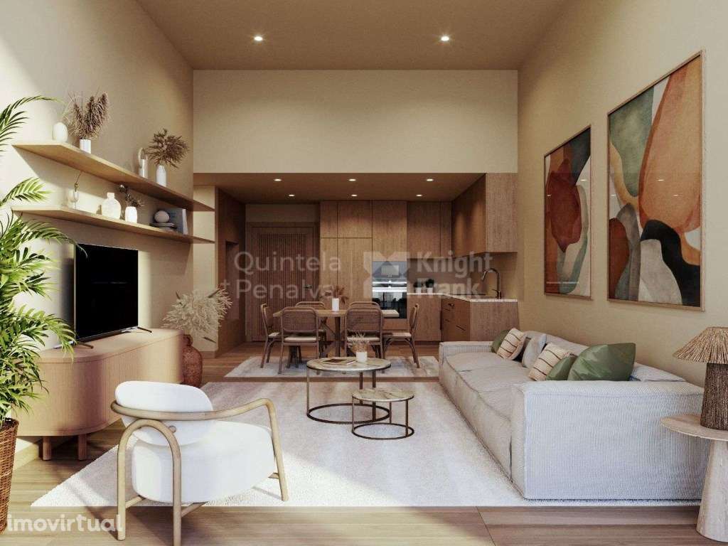 Apartamento T3 com terraço e estacionamento em Carcavelos - Grande imagem: 5/33