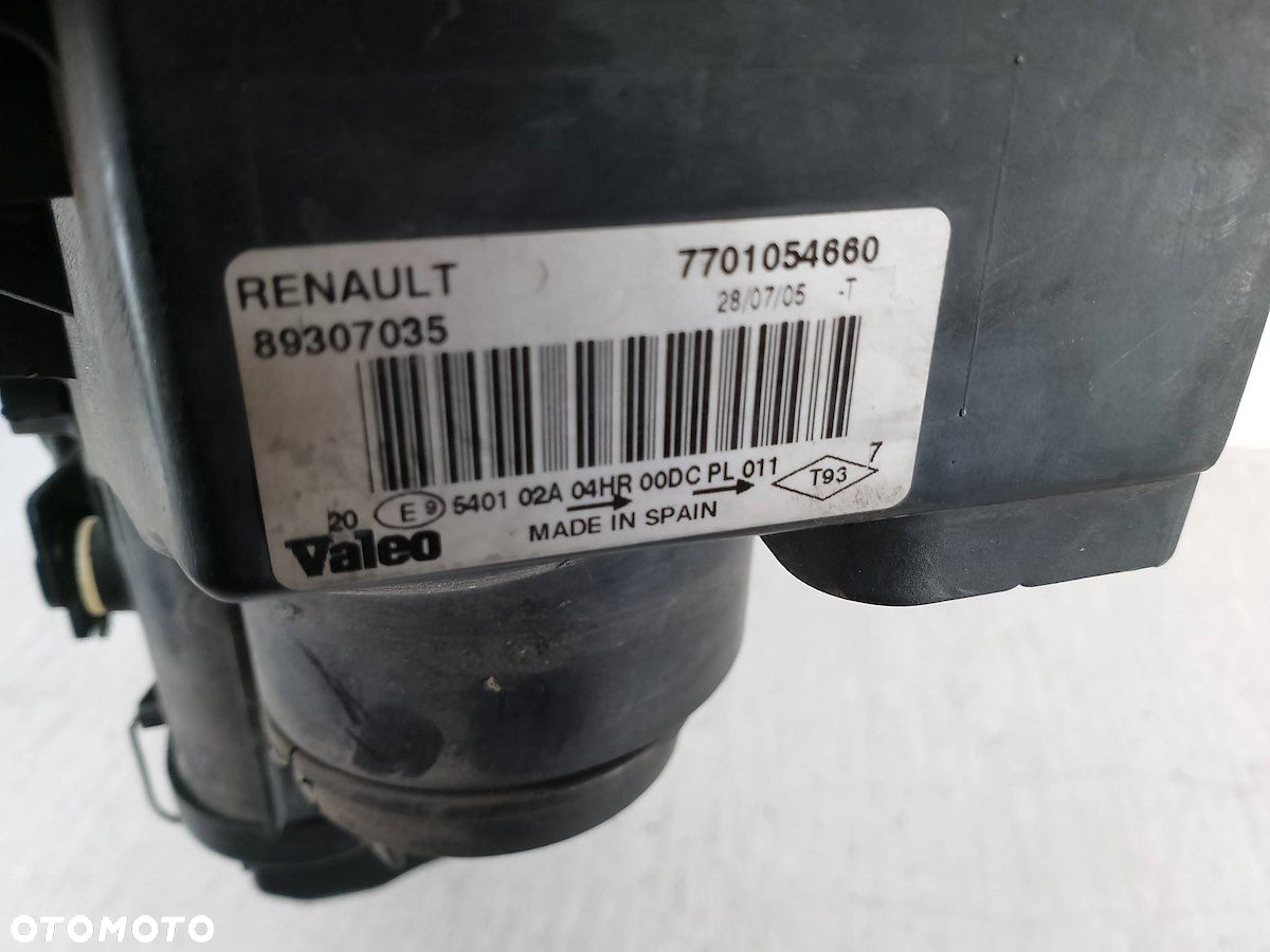 LAMPA PRZÓD LEWA XENON RENAULT MEGANE II 7701054660 89307035 - 4