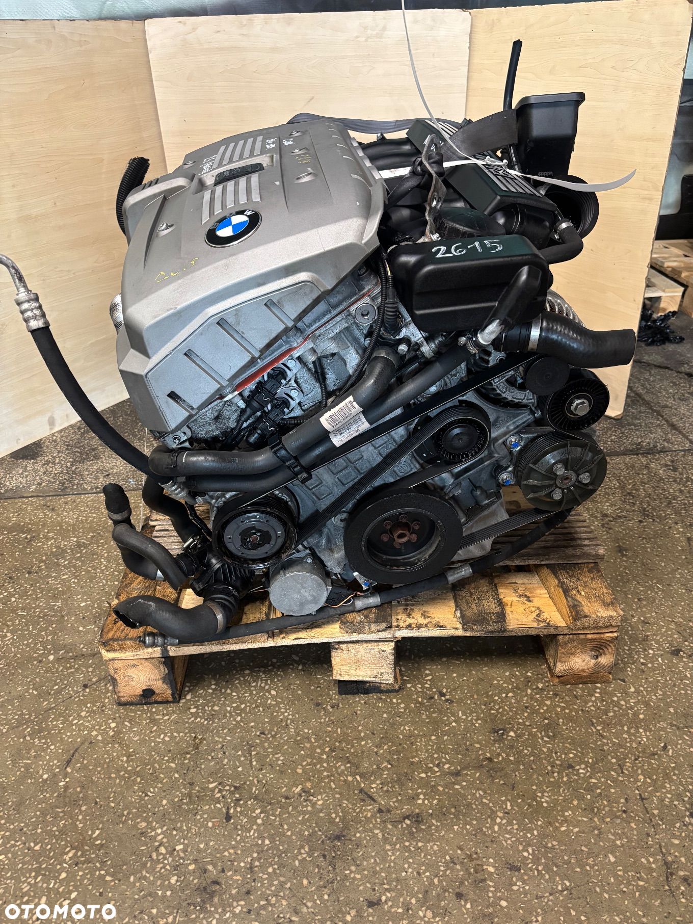 Silnik kompletny  BMW n52b25 2.5 78 tys mil 160kw film video e60 e61 - 1