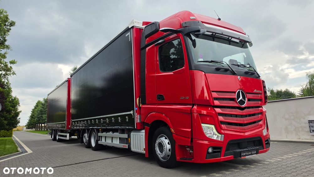 Mercedes-Benz ///ACTROS///2548///2022/// WECON///ZESTAW///TANDEM/// PRZEJAZDOWY///7.70+7.70/// KLIMATYZACJA POSTOJOWA/// WAGA///NAWIGACJA///STAN  BARDZO DOBRY - 15