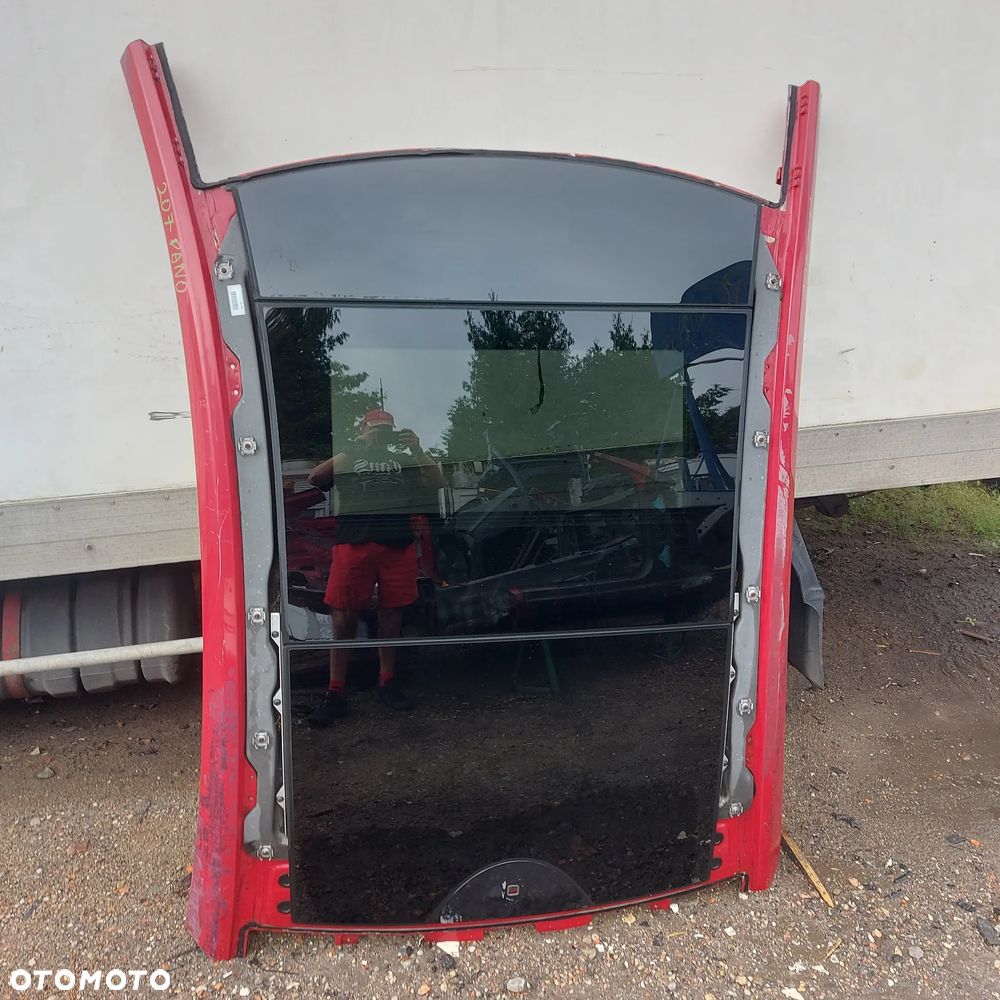 PANORAMADACH DACH KOMPLETNY MERCEDES E W207 COUPE ORYGINAL DEMONTAZ SLUPKI MECHANIZM SILNIK - 1