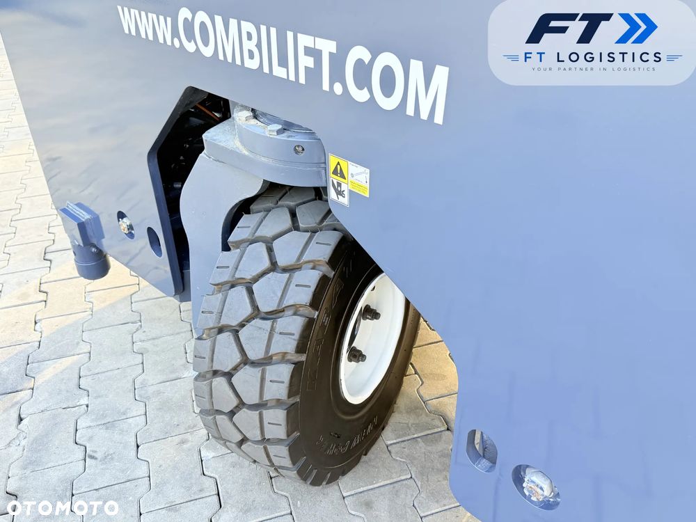 Combilift WÓZEK CZTEROKIERUNKOWY - WIELOKIERUNKOWY | COMBILIFT C4000 | GAS | DUPLEX 4100 MM | SZEROKI POZYCJONER WIDEŁ | NOWE OPONY | OGRZEWANIE | PO SERWISIE | STAN IDEALNY - 8