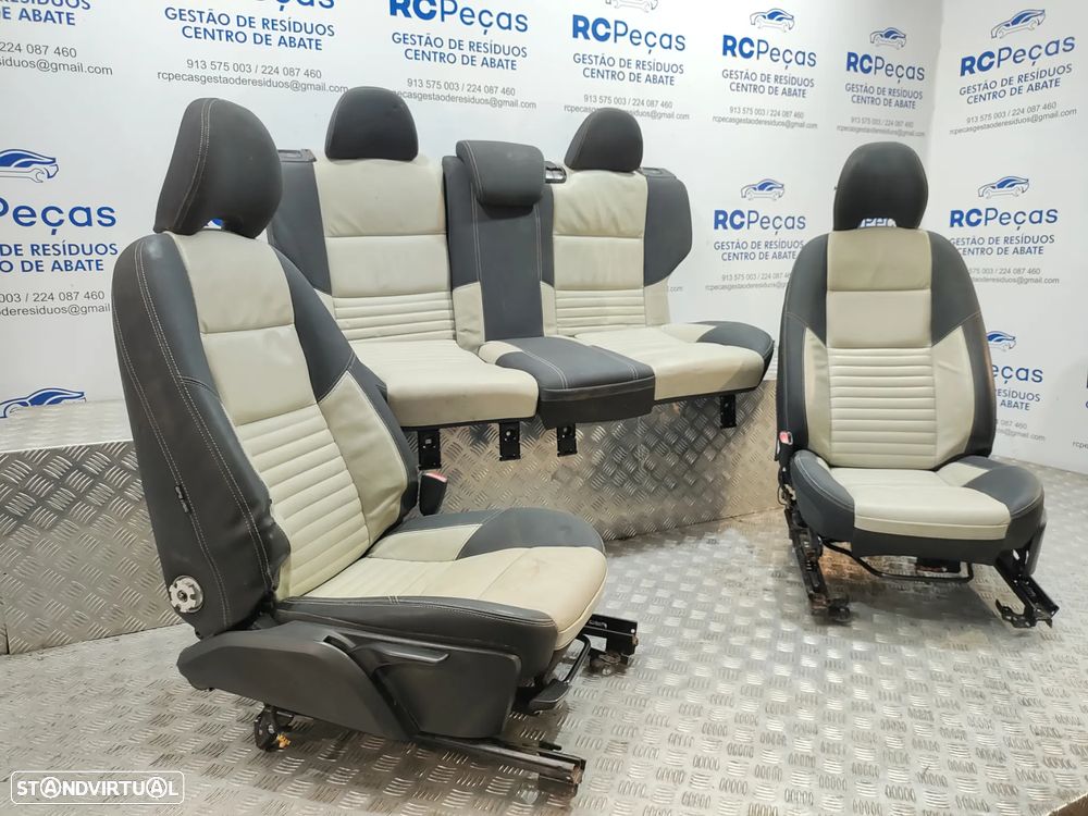 Conjunto de bancos em pele Volvo S40 Mk2 Facelift R-design - 2