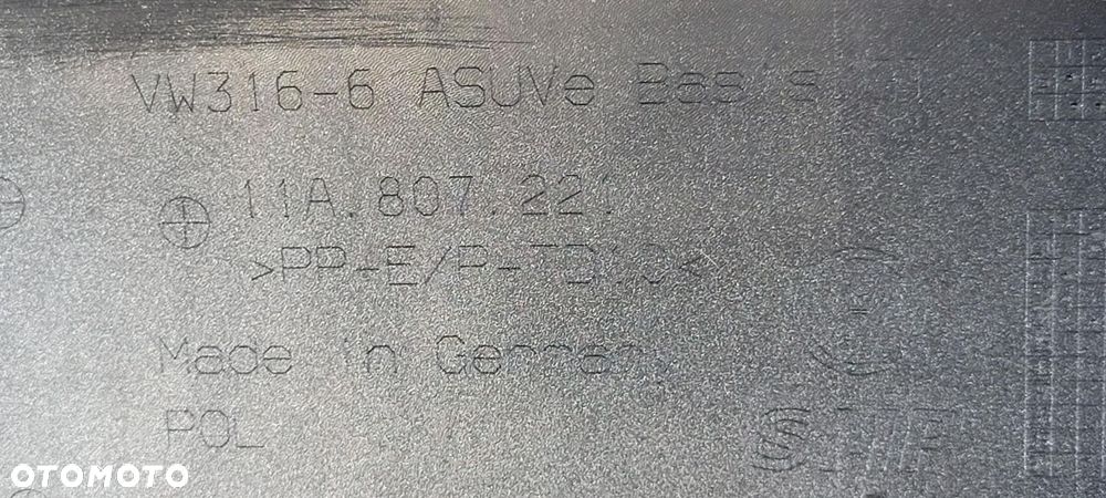 ZDERZAK PRZÓD KRATKA PRAWA PRZEDNI VW ID.4 2020- 11A807221 - 11