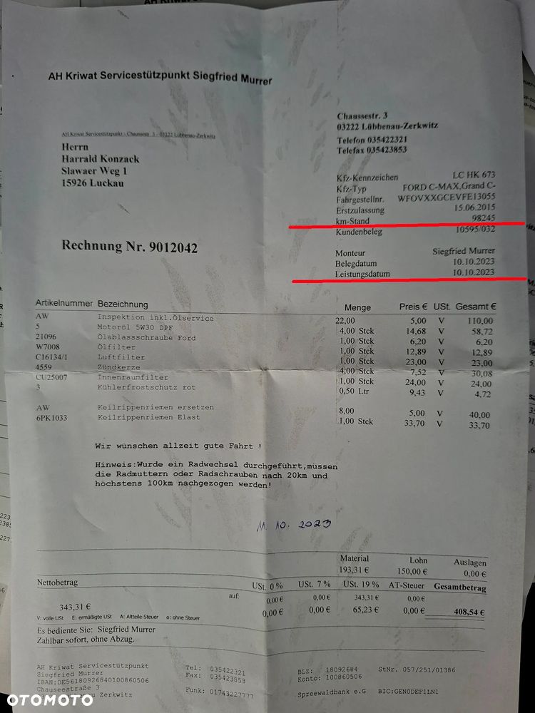 Ford C-MAX 1.6 Ti-VCT SYNC Edition - 37