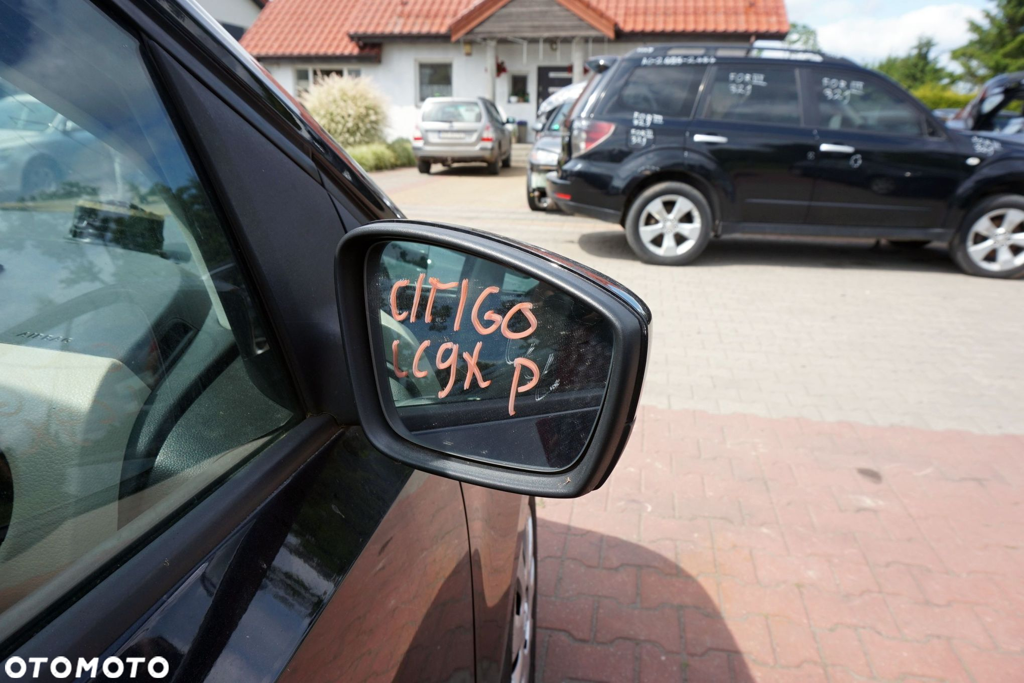 LUSTERKO ELEKTRYCZNE PRAWE CITIGO NF1 LC9X 1S1857508AA9B9 CZARNY SKODA 2011-2019 - 3
