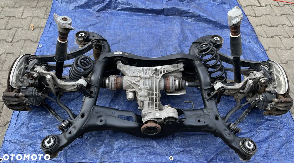 BELKA TYŁ WÓZEK SANKI ZAWIESZENIE AUDI Q5 80A FY QUATTRO 4X4 ZAWIESZENIE TYŁ DYFER MOST OB0500043 F - 4