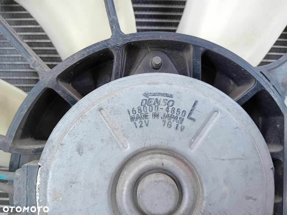 CHŁODNICA WODY Z WENTYLATOREM MAZDA 5 I 168000-4850 1.8 i 16V - 2