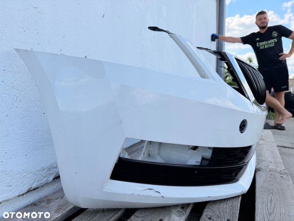zderzak przód przedni skoda octavia iii 3 lift fl 5e0 2016- 5e0807221n oe - 3
