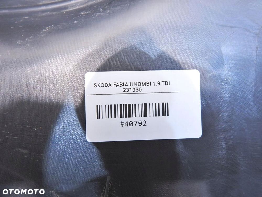 TAPICERKA DRZWI PRAWY TYŁ SKODA FABIA II KOMBI 5J9867212 - 4