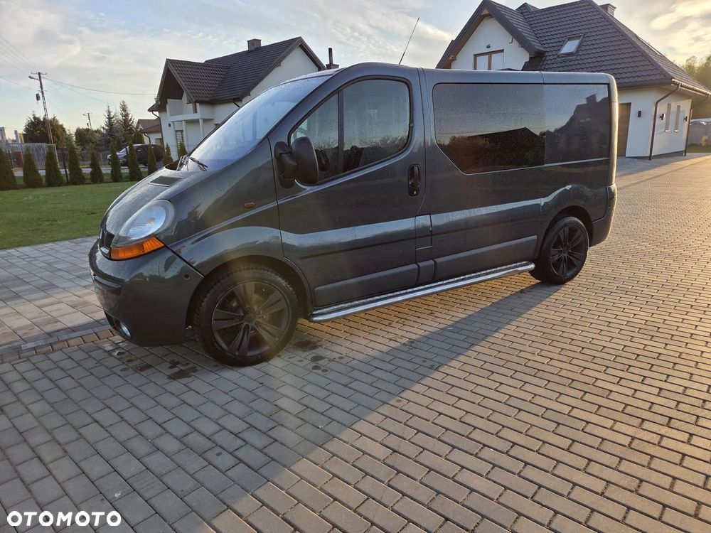 Renault TRAFIC KLIMA ORYGINAŁ ZADBANY DUBEL KABINA - 6