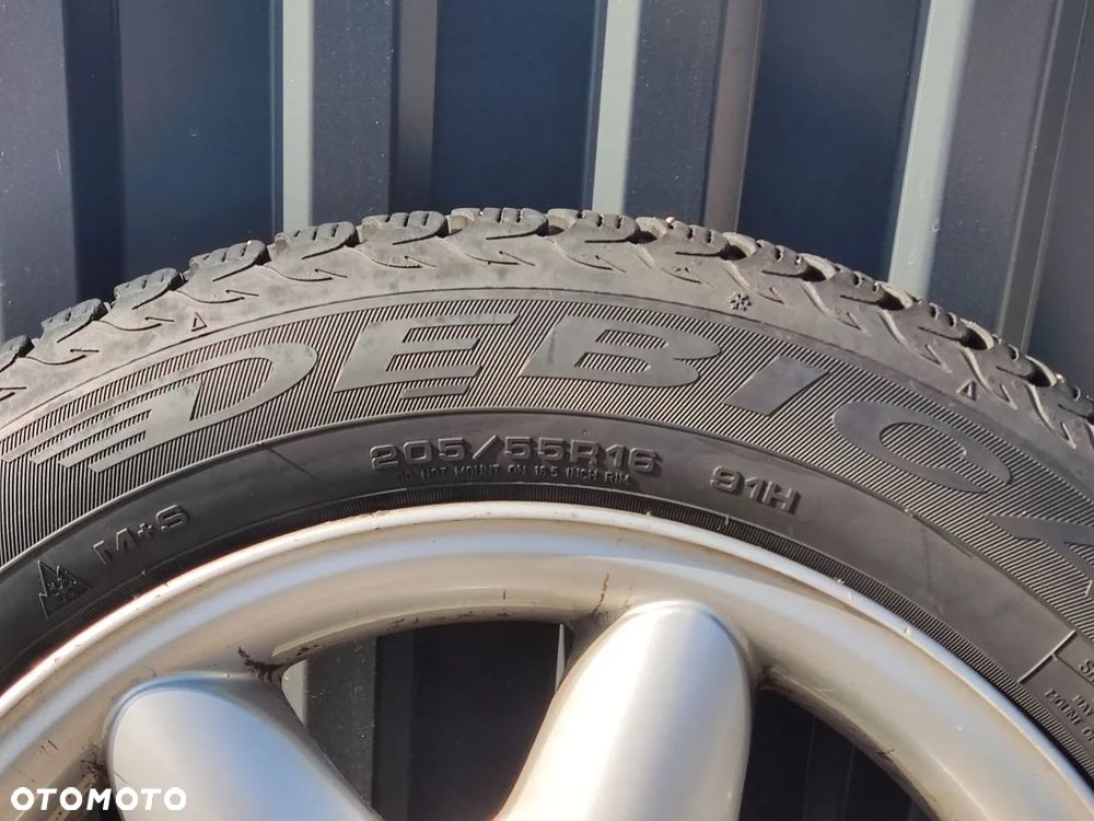 MERCEDES w203 01-07r Koła z Oponami Zimowymi 205/55 R16 - 7