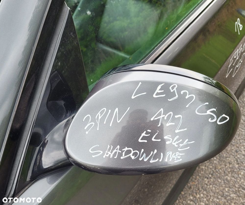 LUSTERKO LEWE BMW E92 E93 A22 SPARKLING GRAPHITE EL SKŁADANE 3PIN SHADOW - 1