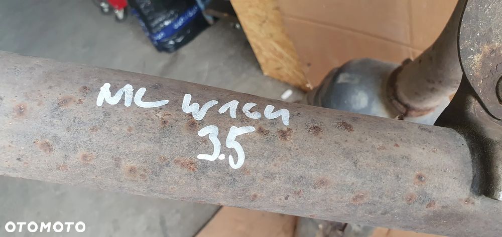 Tłumik końcowy wydech prawy lewy Mercedes ML W164 3.5 V6 A1644906001 A1644905801 - 9