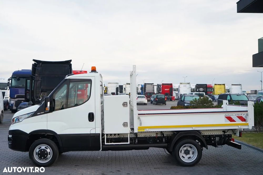Iveco DAILY 35-130 / BASCULATOR SPATE / DUBLU / MANUAL - 13