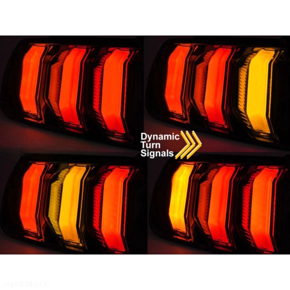 FORD Mustang VI 6 2015-2023 Lampy TYŁ Full Led Europa FR3Z-13405-A KOMPLET - 4