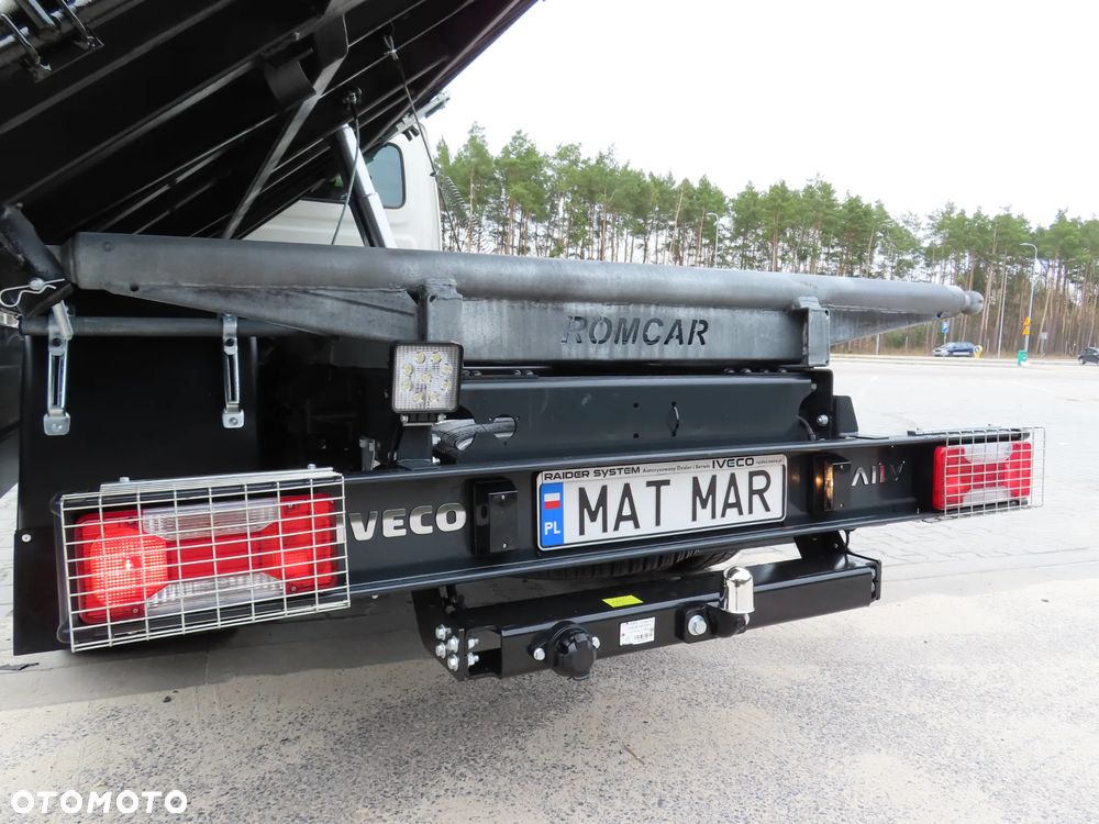 Iveco DAILY 70C16 Wywrotka Siatkowa Kiper Wywrot x 3 Strony 4.20 CM Długi 8 E.Palet Renomowanej Firmy ROMCAR Rozstaw Osi 4100 mm HAK 3500 Kg 40 Tys Km Przeb. Stan Auta JAK NOWY - 23