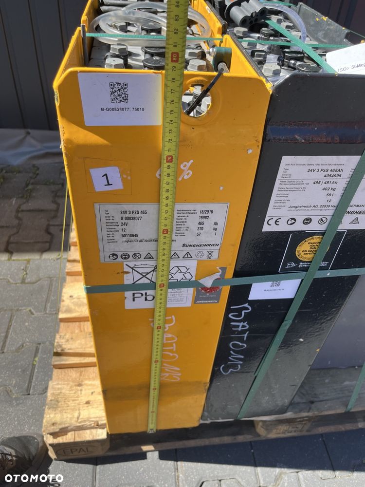 Bateria do wózka widłowego Linde Jungheinrich Still Hawker 24V 465 Ah ID BAT0112 - 9
