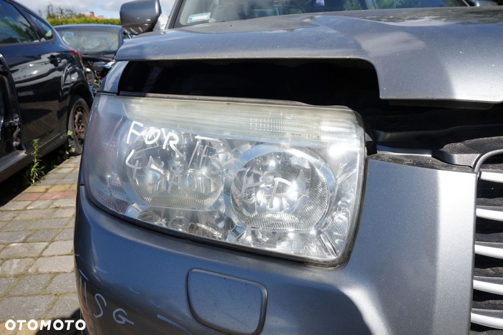 MASKA ZDERZAK BŁOTNIKI LAMPY FORESTER II SG LIFT 45A  SUBARU 2006-2008 SZARY PRZÓD KOMPLETNY - 15