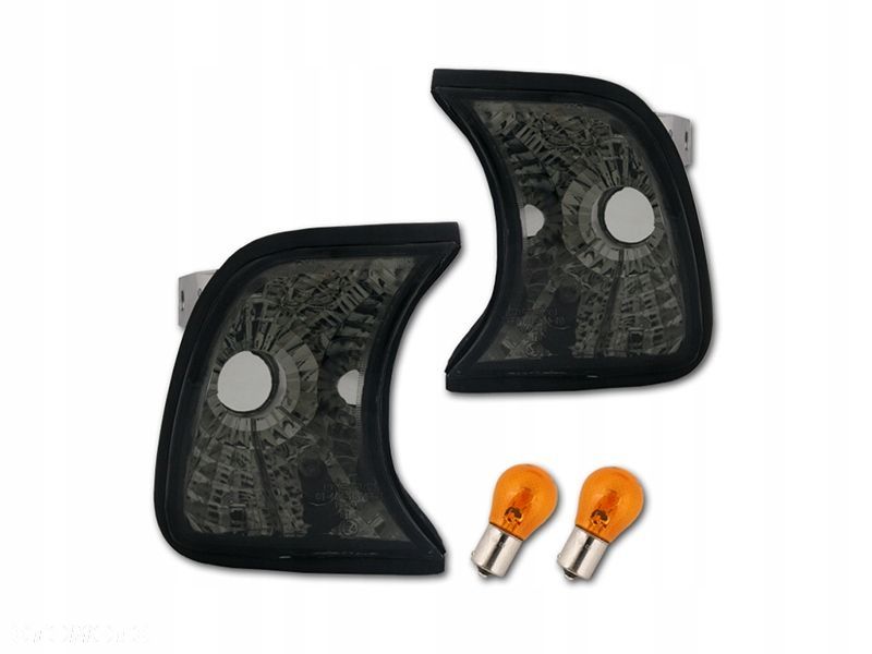 Kierunkowskazy Migacze przod kpl Dymione Clear Tuning Bmw 5 e34 87-96 - 1