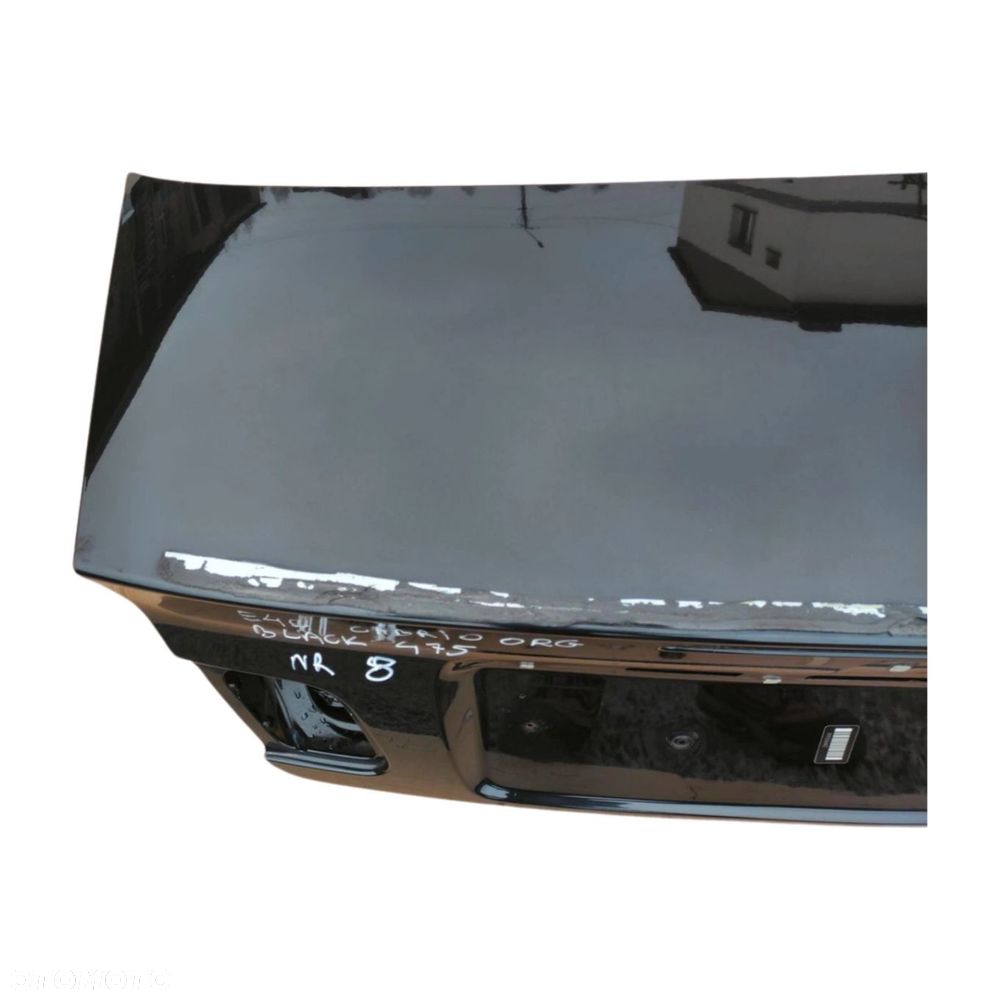 KLAPA BAGAŻNIKA TYŁ TYLNA BMW E46 CABRIO 475 BLACK SAPPHIRE METALLIC - 6