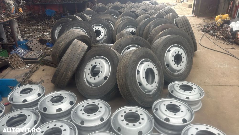 janta din dezmembrari TRAILER ANVELOPE SECOND 265/70 R19.5  285/70 R19.5 245/70 R19.5  265/60 R19.5  7.50J 8.25J 9.00J Jante - 1